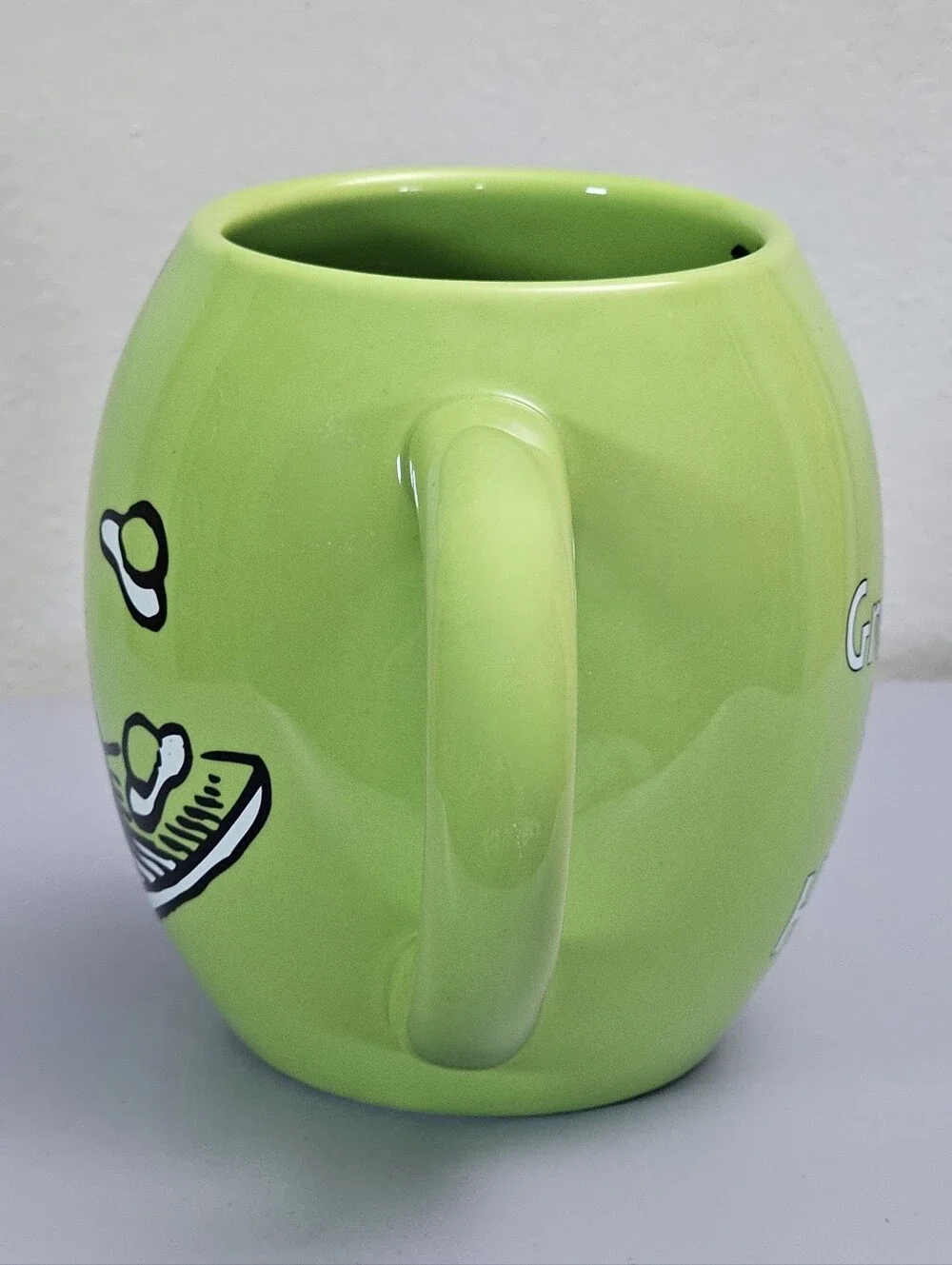 New Dr. Seuss Ceramic Mug Green Eggs and Ham 18oz